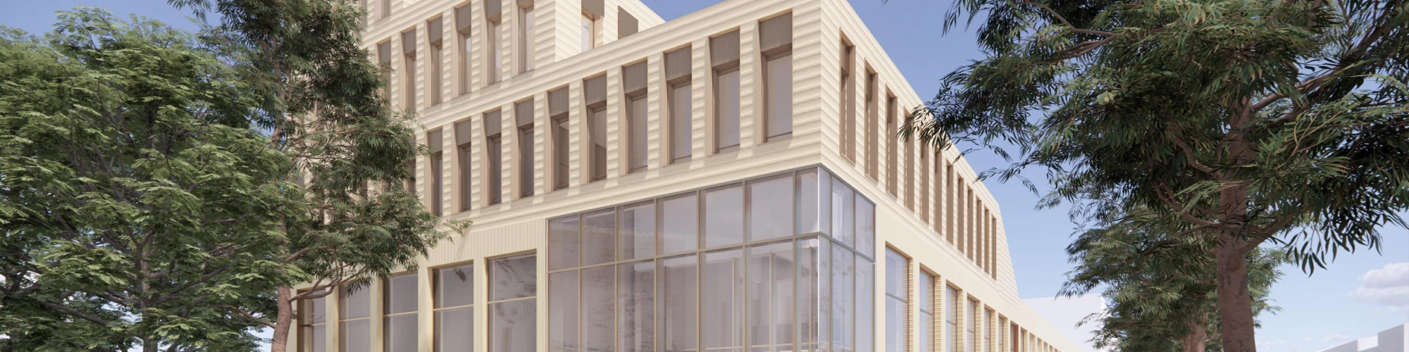 Construction du nouveau siège social du Crédit Agricole à Arras