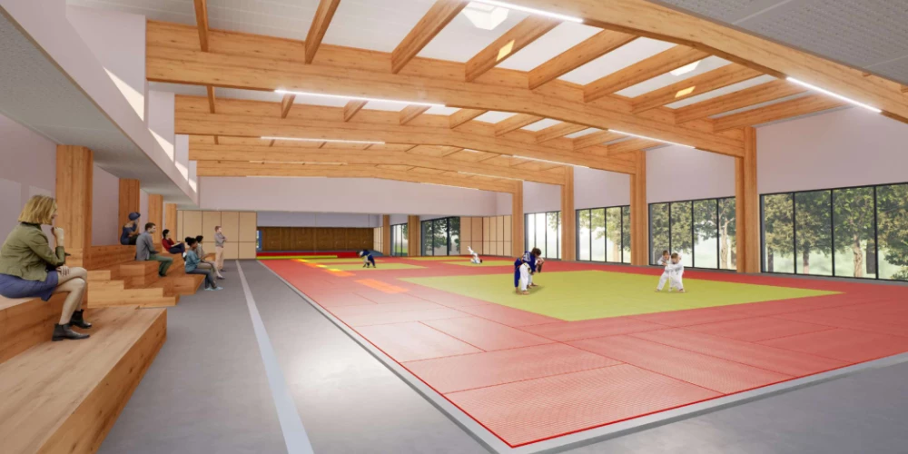 Construction d’un Dojo à Molsheim