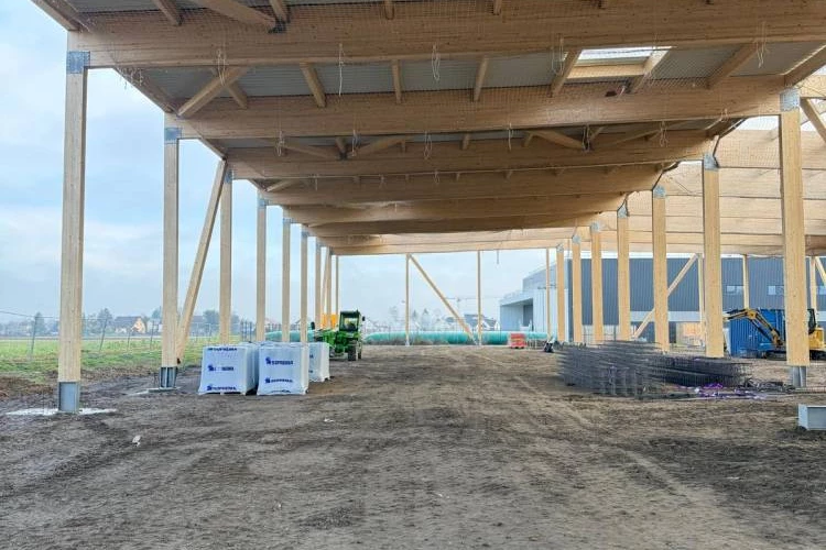 Construction du siège « CARL STAHL » à Ittenheim