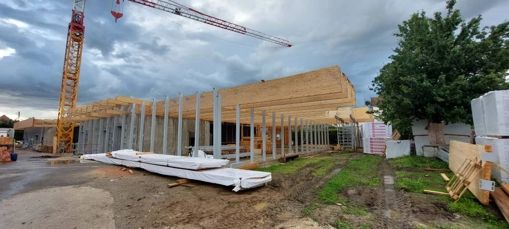 Construction d’une cuisine centrale sur le site de l’Arche à Ermont