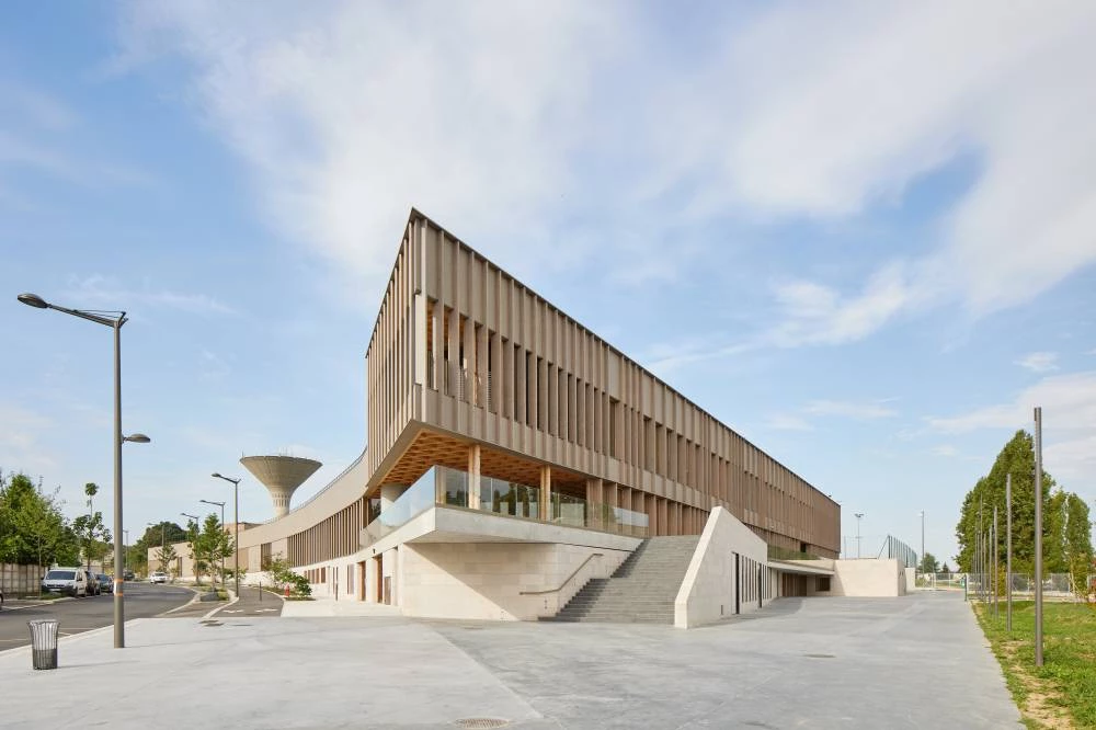 Construction du Pôle « Léo Lagrange » à Les Mureaux