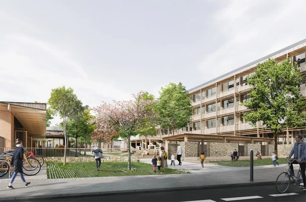 Réhabilitation de l’école Vieilles Perrières à Besançon
