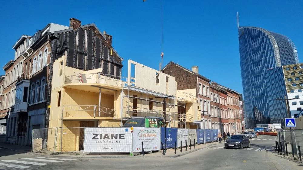 Reconstruction d’un immeuble « Rue Paradis » à Liège