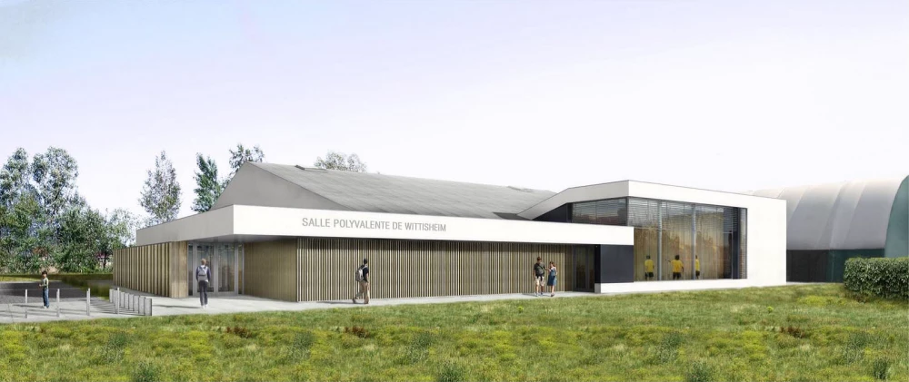 Extension de la salle polyvalente à Wittisheim