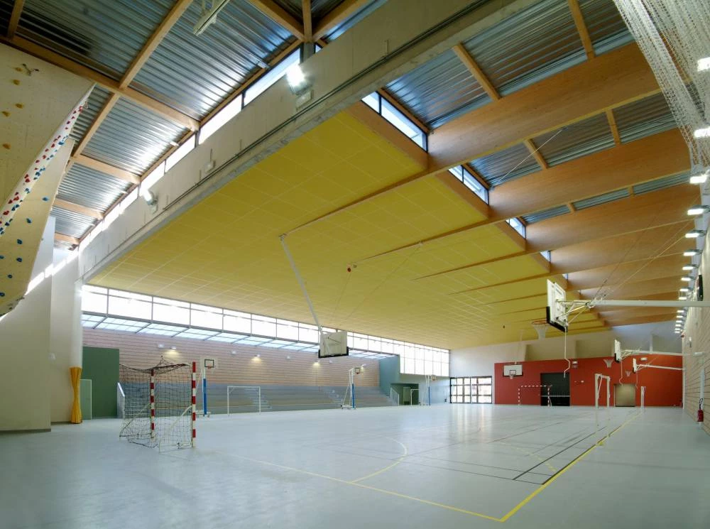 Gymnase du collège du Pré des Roures et salle multisports de St Jeaume