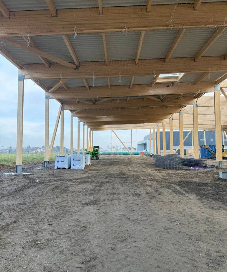 Construction du siège « CARL STAHL » à Ittenheim