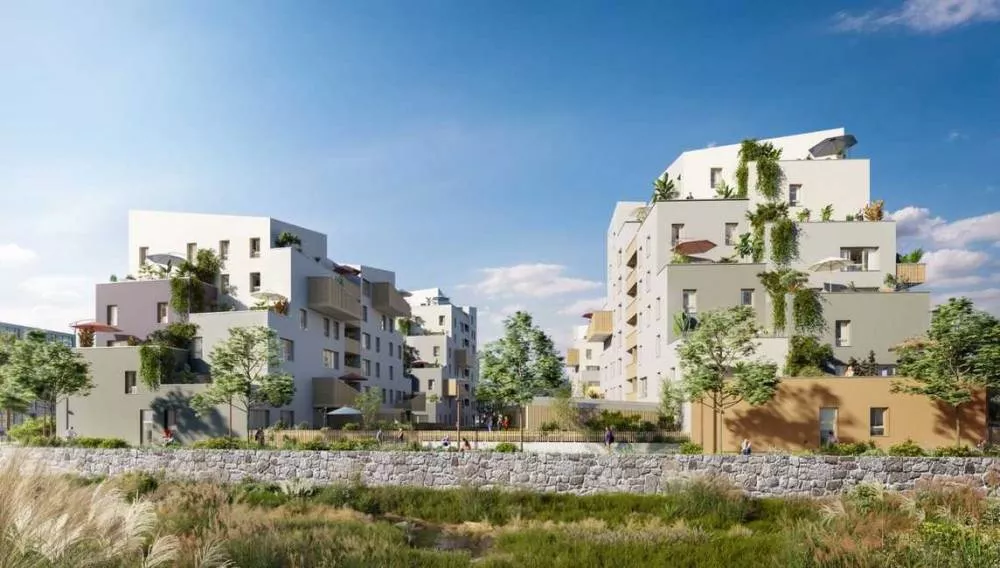Crédit photo KOZ Architecture : Perspective du projet – Lot « D2 »