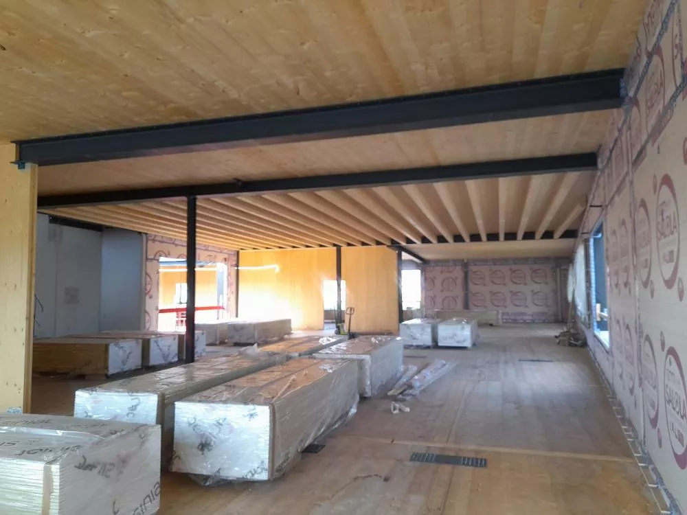 Vue intérieure sur les salles de classe