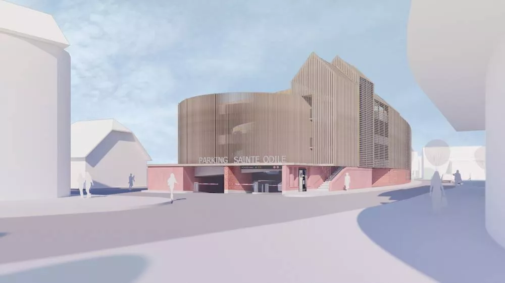 Crédit photo LAMA Architectes : Perspective du projet