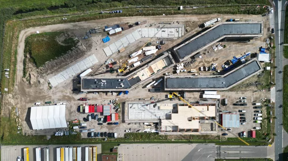 Crédit photo La Maison De Demain : Vue de dessus du projet