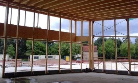 Photo en phase chantier