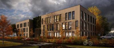 Crdit photo Ligne Bleue Architecture / Topaze : Perspective du projet