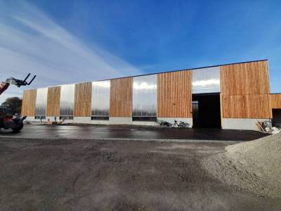 Vue sur la fa�ade c�t� cour