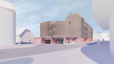 Cr�dit photo LAMA Architectes : Perspective du projet