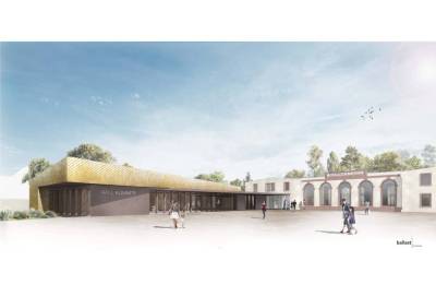 Crdit photo BALLAST Architectes : Perspective du projet